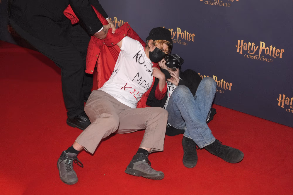 J.K. Rowling's Agent Calls Trans Protest at 'Cursed Child' a Safety Risk