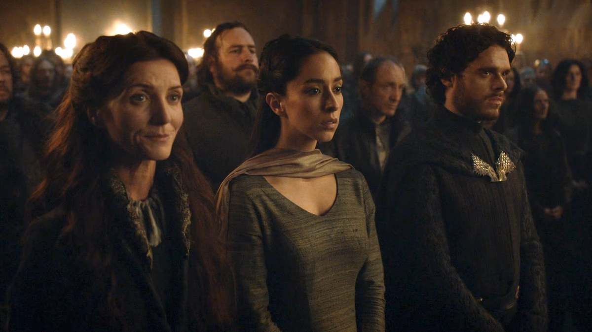 Game of Thrones Star Flew Home in Bloody 'Red Wedding' Costume