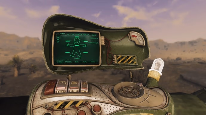 Fallout: New Vegas Modders Drop Van Buren Pip-Boy Design