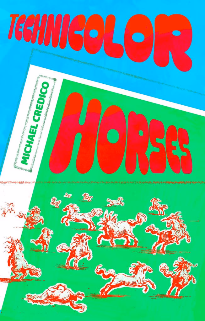 Michael Credico's Technicolor Horses Reveals Surreal Heartland in New Cover